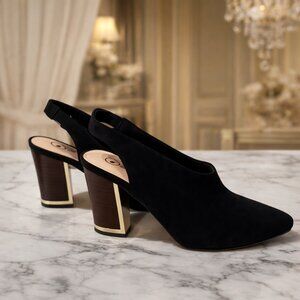 NWOT Bella Vita Classic Black Leather Footwear